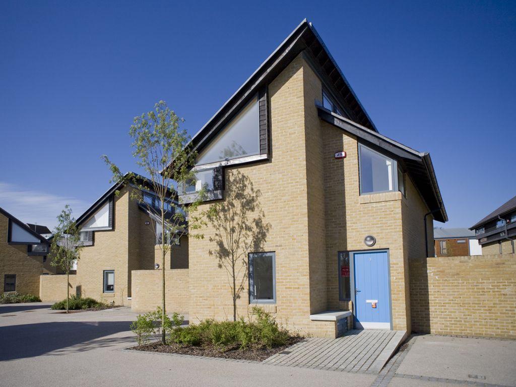 exterior view of contemporary design town house in Harlow London
